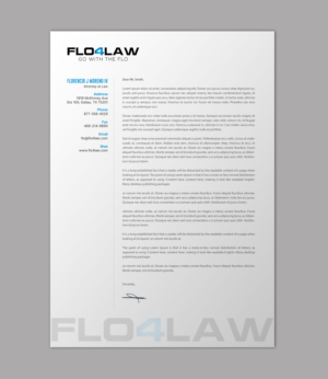 Letterhead Design by chandrayaan.creative for Florencio J Moreno IV | Design: #27895731