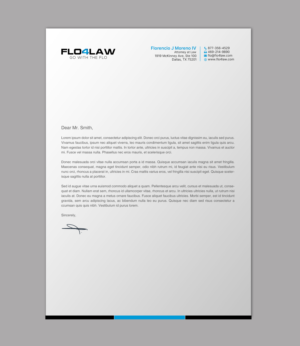 Letterhead Design by chandrayaan.creative for Florencio J Moreno IV | Design: #27897256