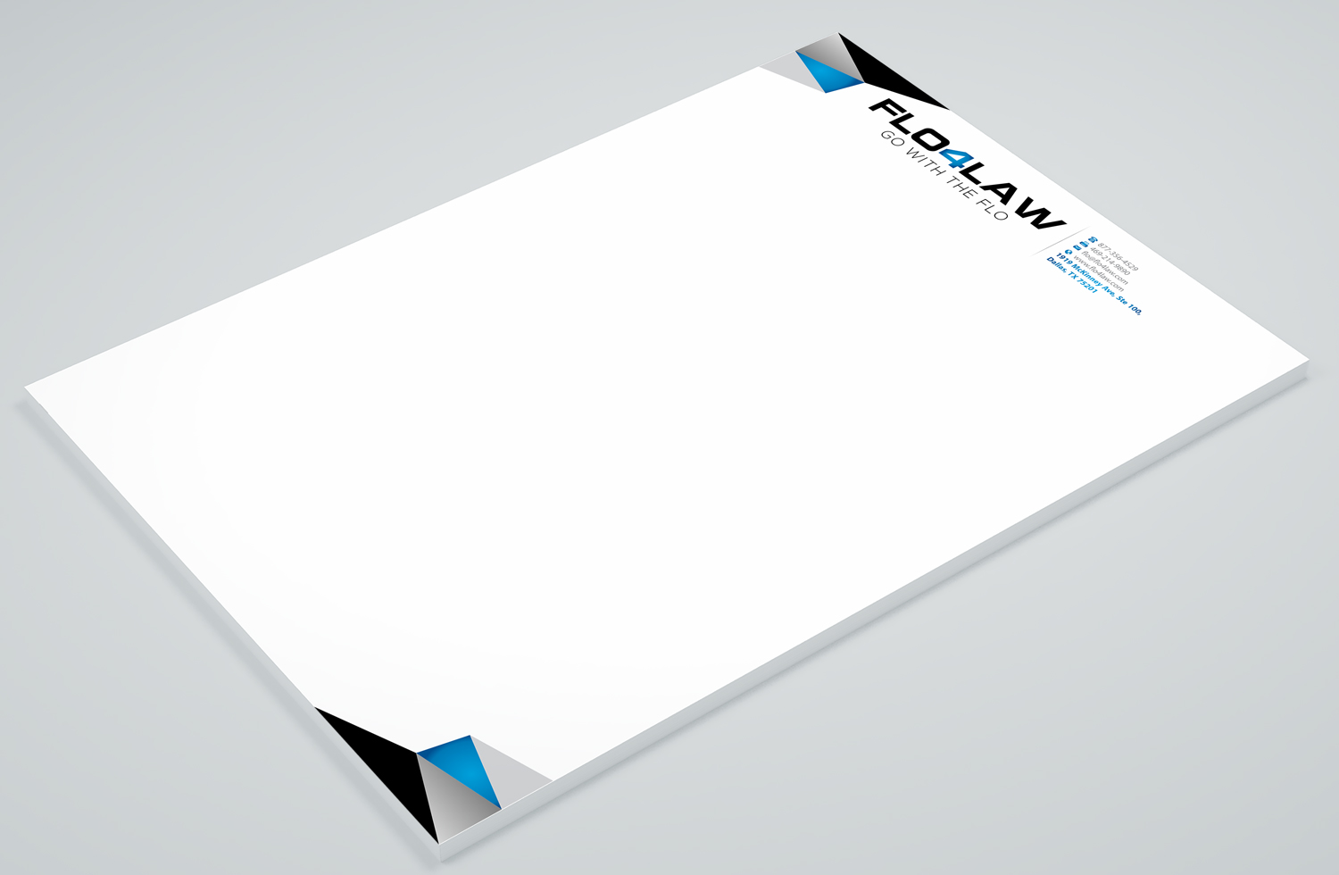 Diseño de Membrete por Petter Goms para Florencio J Moreno IV | Diseño #27894001