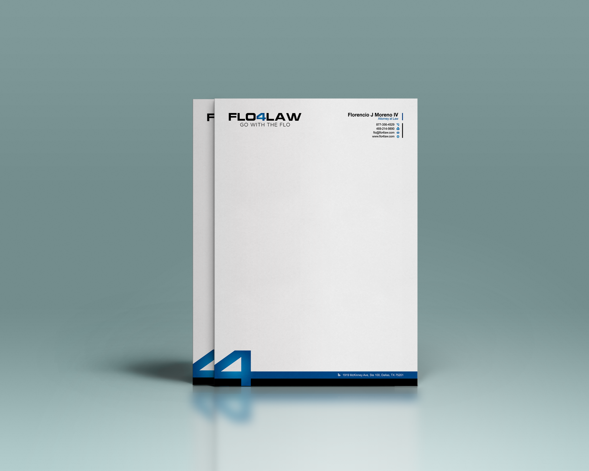 Letterhead Design by vintana for Florencio J Moreno IV | Design #27900372