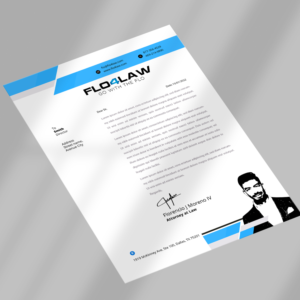 Diseño de Membrete por vigie para Florencio J Moreno IV | Diseño #27899918