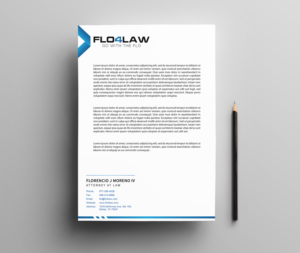 Letterhead Design by PavanPrajapati for Florencio J Moreno IV | Design: #27901573