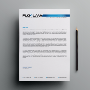 Letterhead Design by Bikash Das for Florencio J Moreno IV | Design: #27922406
