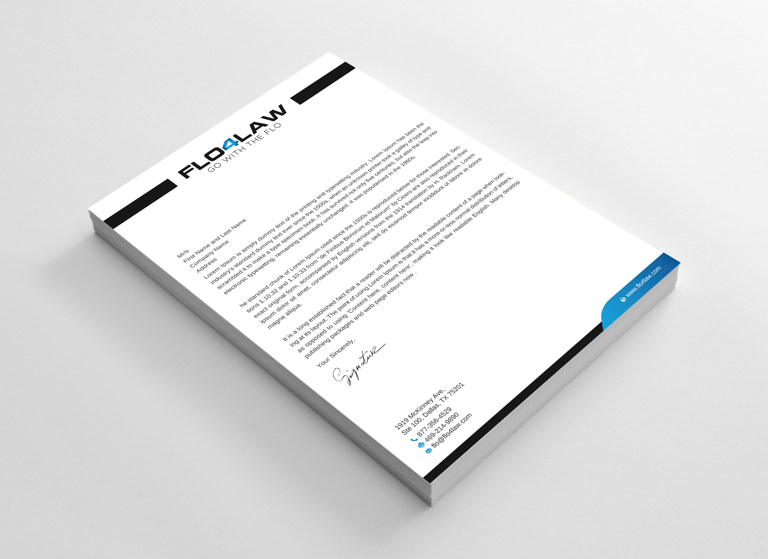 Diseño de Membrete por Uttom 2 para Florencio J Moreno IV | Diseño #27919488