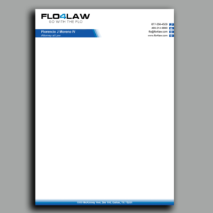 Letterhead Design by AA Solutions for Florencio J Moreno IV | Design: #27908053