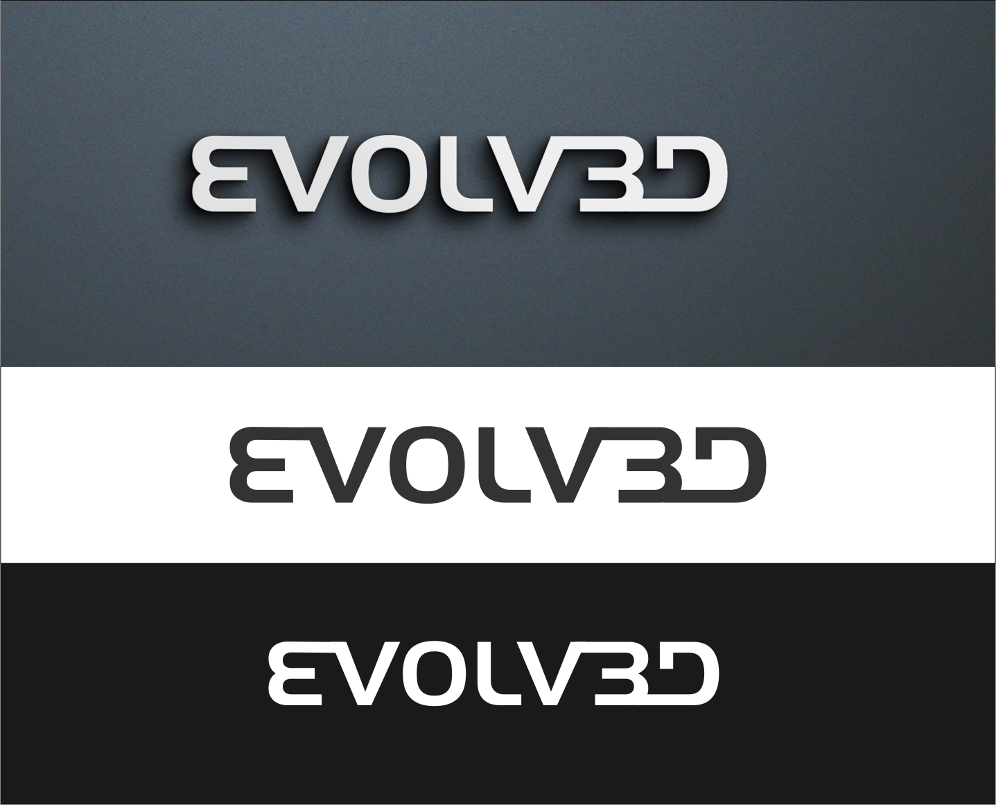 Logo Design by Udaya G for E V O L V 3 D | Design #27917423
