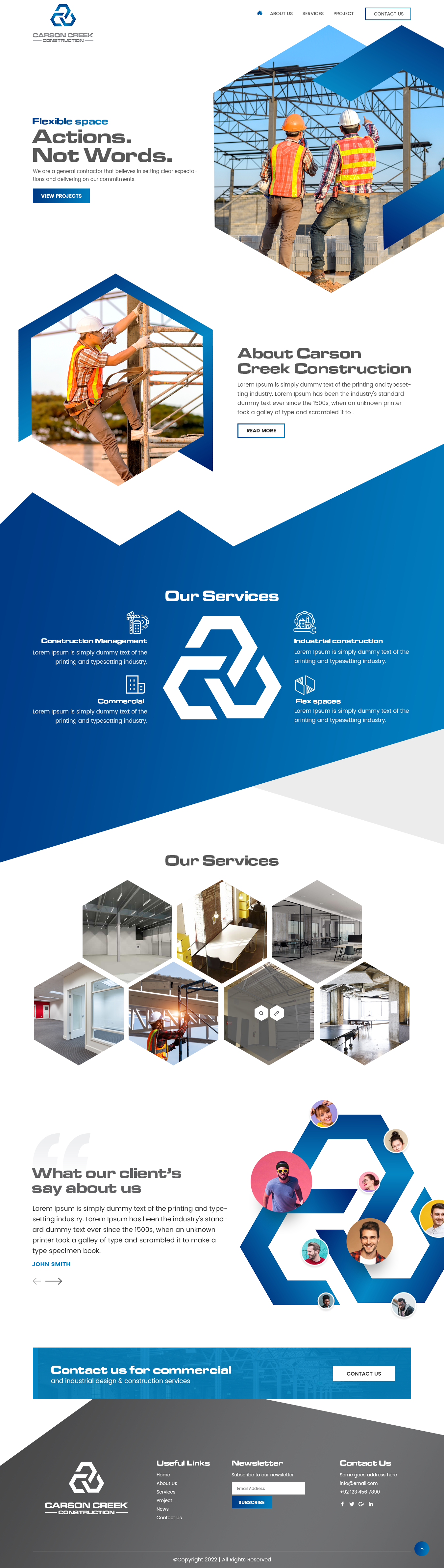 Web Design par nzdesigners pour Carson Creek Construction | Design #27928355
