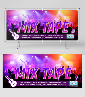 Mix Tape Promotional Banner | Banner-Design von SAI DESIGNS