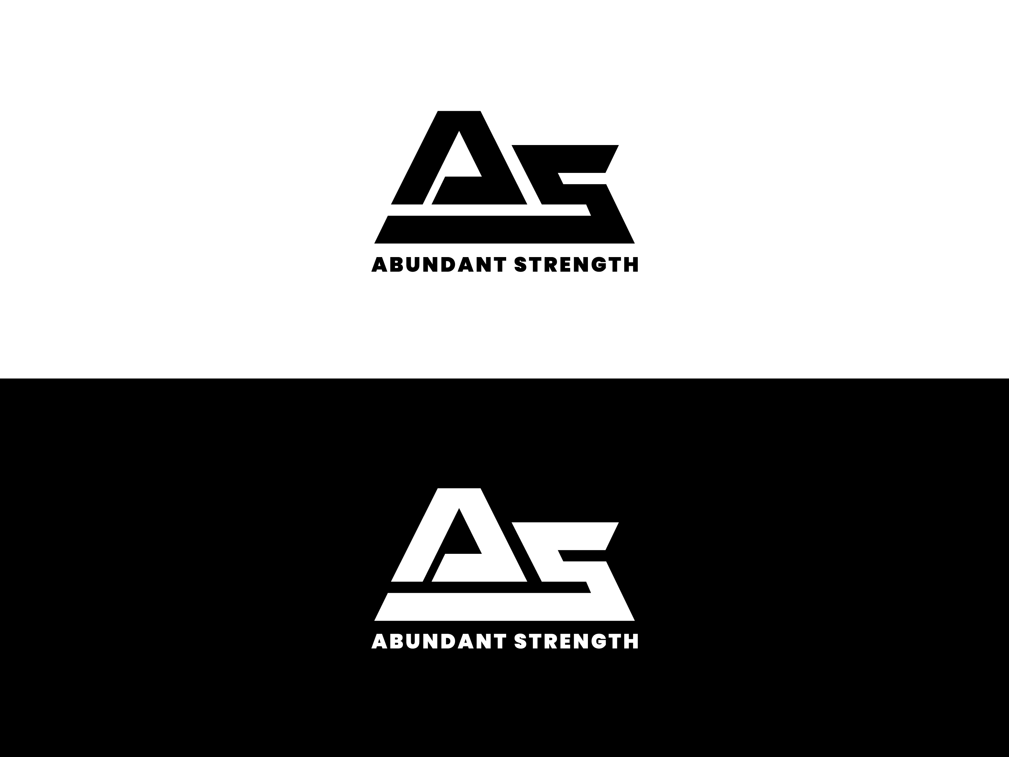 Logo Design by Mikai!13 for Abundant Strength training apparel | Design #27896865