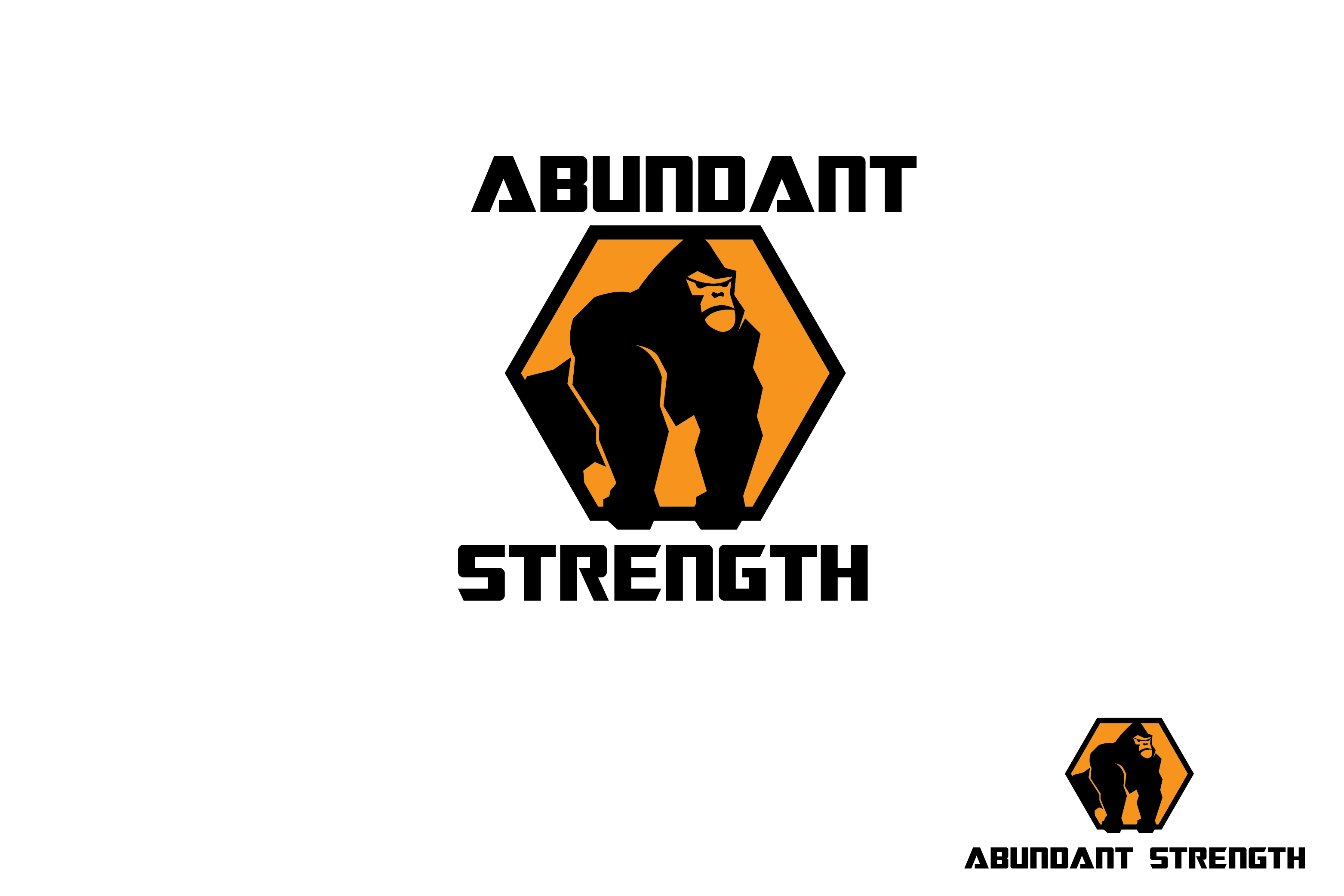 Design de Logo par renderman pour Abundant Strength training apparel | Design #27894382