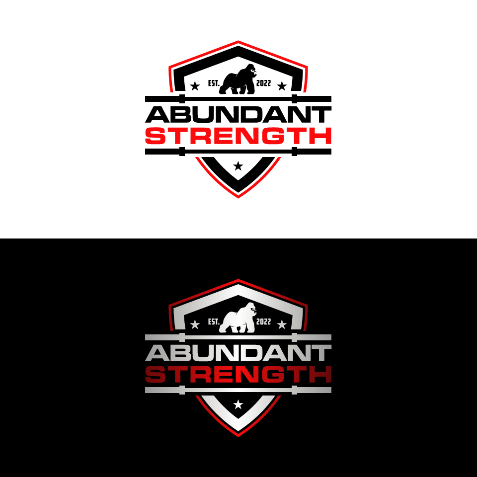 Logo Design by 1975oliverocampo for Abundant Strength training apparel | Design #27895863