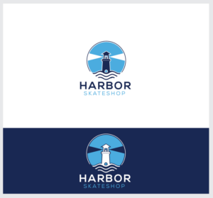 Harbor Skateshop | Logo Design by angelonyamu