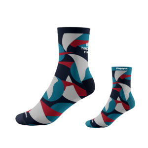 Running Socks that make you happy before you have even started running! | Apparel Design by Silviya M