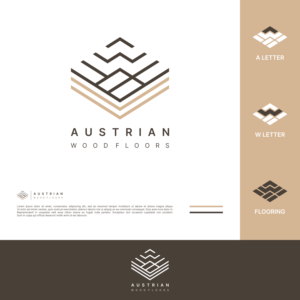 AUSTRIAN WOOD FLOORS | Logo-Design von alviyanrahmad