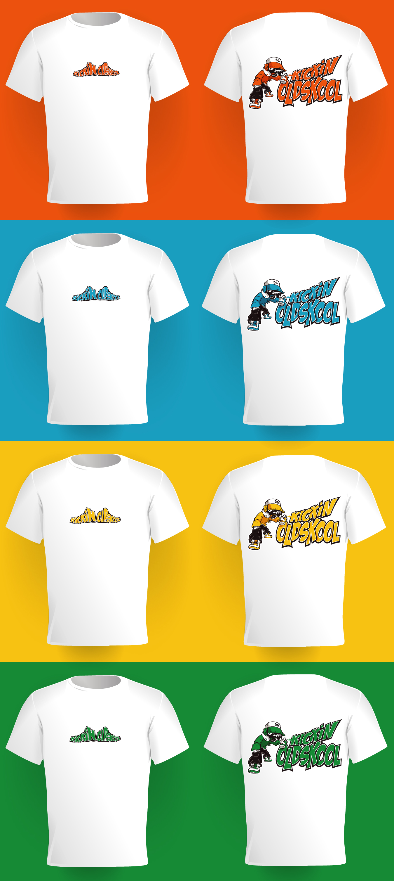 Character Design by Suprakash 3 for Kickin Oldskool | Design #27947571