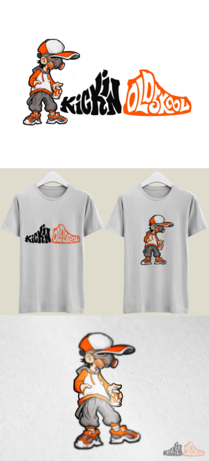 Figur-Design von sokhamadz für Kickin Oldskool | Design: #27941345