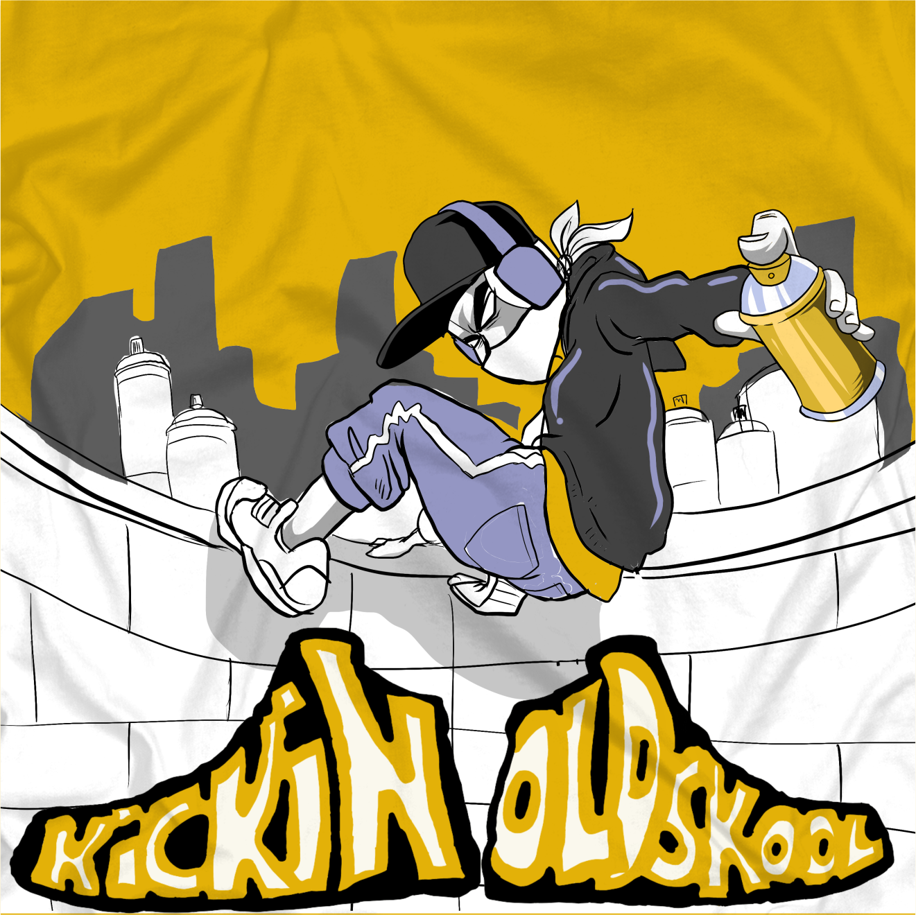 Character Design by Yakuza20 for Kickin Oldskool | Design #27936490