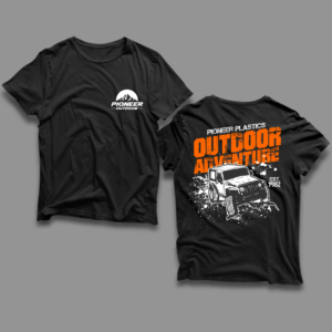 Pioneer Outdoor T Shirt Design | T-shirt Design by guruntool