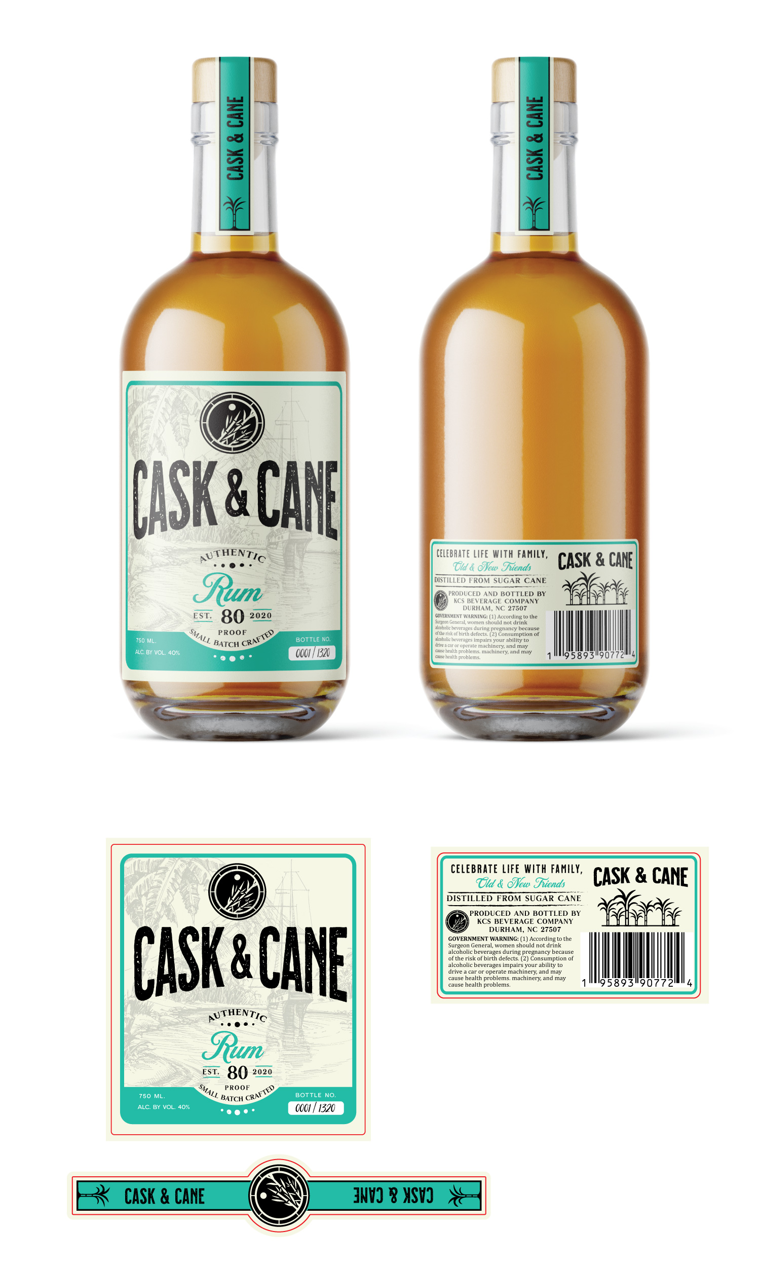 Label Design by Sergio Coelho for this project | Design #27899581