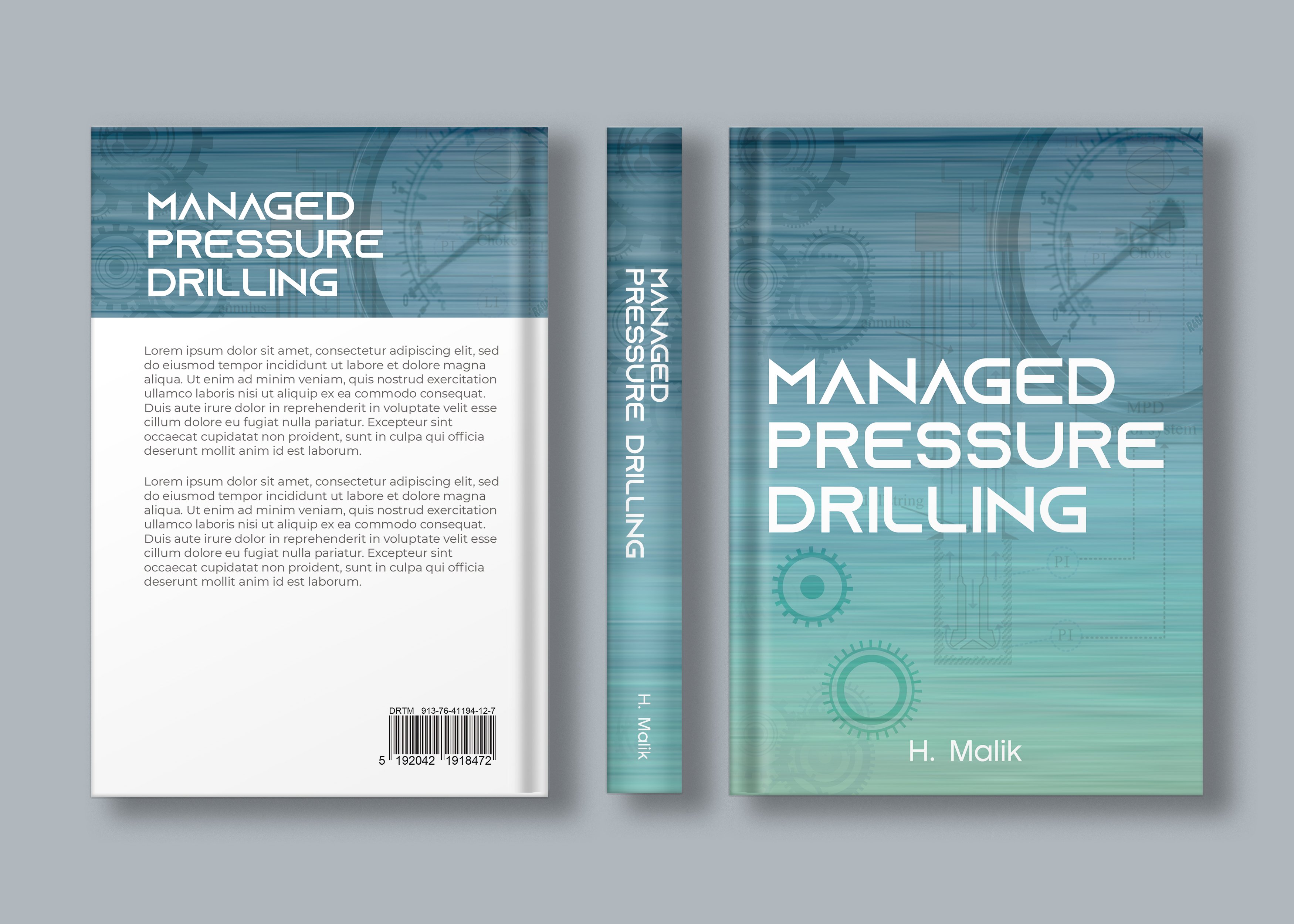 Book Cover Design by vigie for Akute Drilling  | Design #27924781
