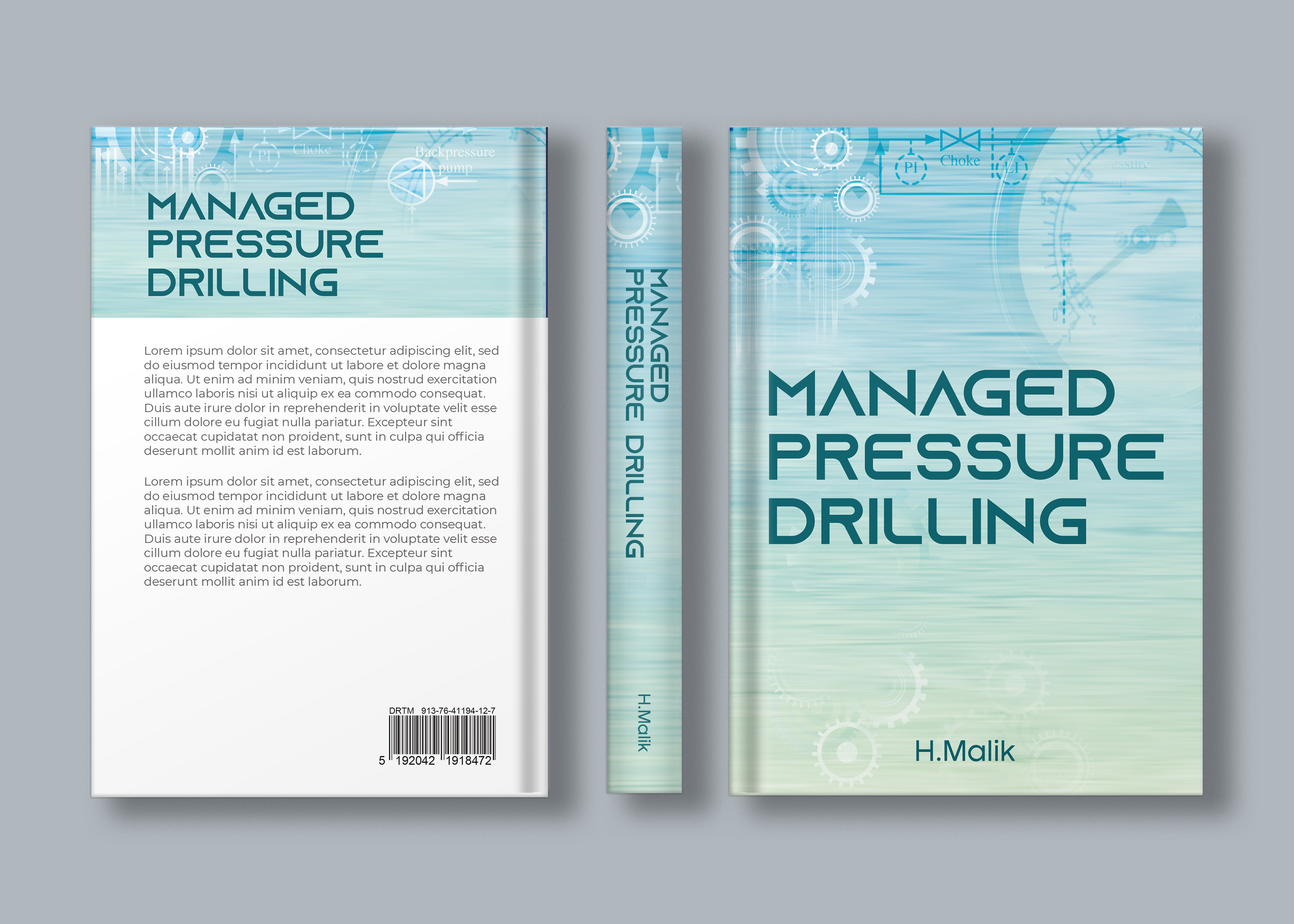 Book Cover Design by vigie for Akute Drilling  | Design #27928455