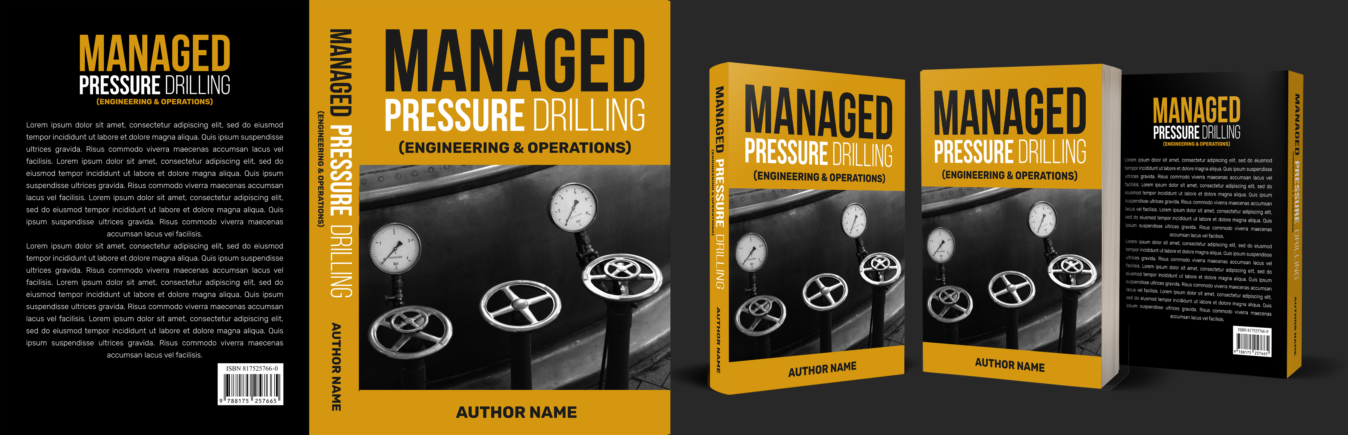 Book Cover Design by aj for Akute Drilling  | Design #27919727