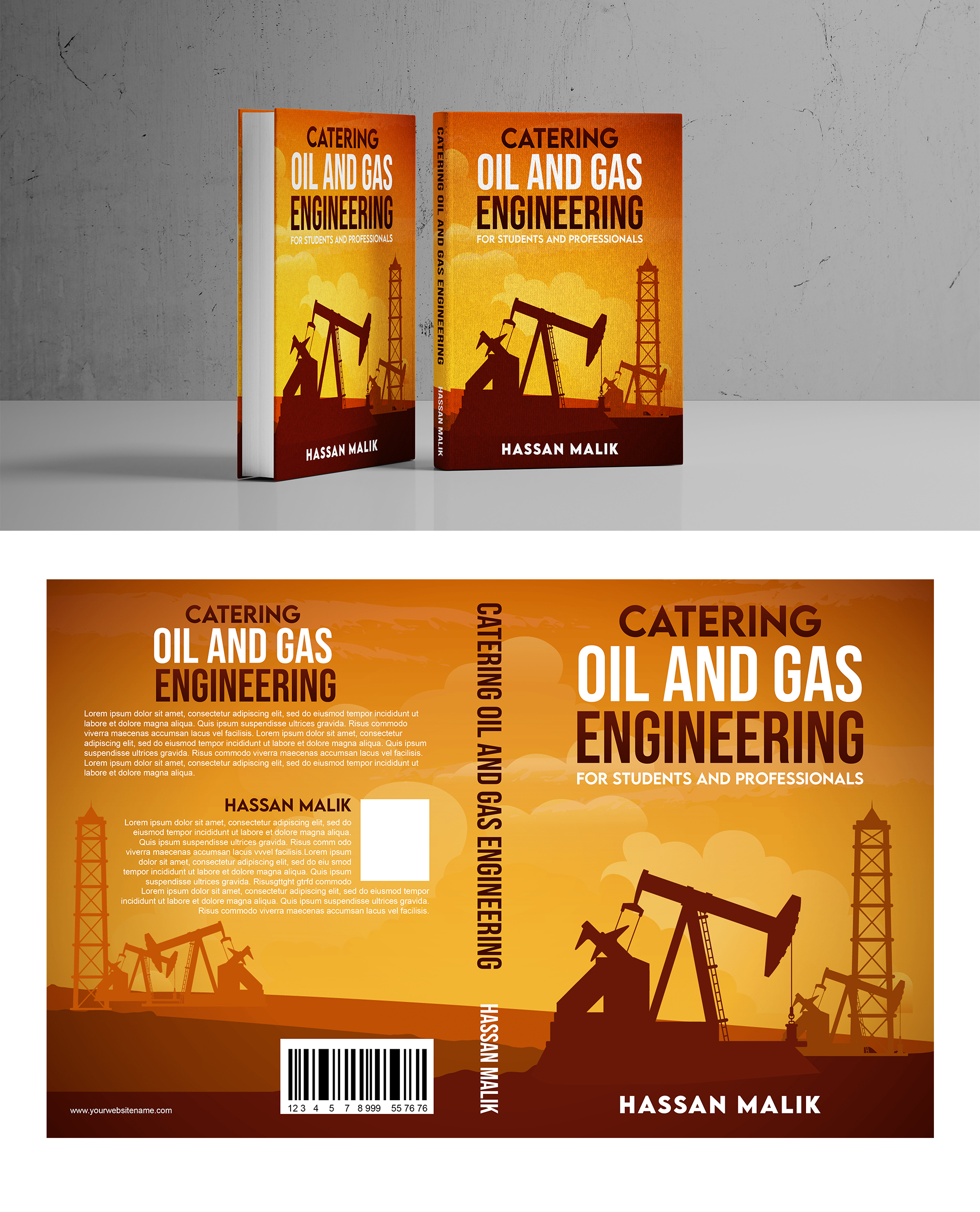 Book Cover Design by ZeneFashions for Akute Drilling  | Design #27904785