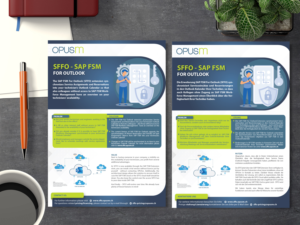 Design de Flyer par alex989 pour OPUSm AG | Design : #27903156