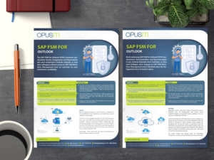 Diseño de Flyer por alex989 para OPUSm AG | Diseño: #27907962