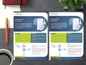 Diseño de Flyer por alex989 para OPUSm AG | Diseño: #27910585