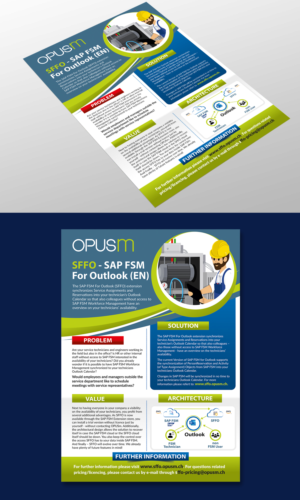 Design de Flyer par ecorokerz pour OPUSm AG | Design : #27902717