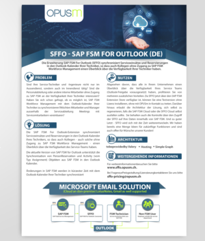 Design de Flyer par SAI DESIGNS pour OPUSm AG | Design : #27903098