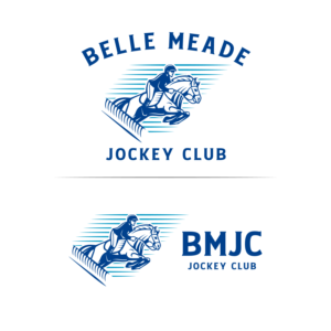 BMJC for water mark. Belle Meade Jockey Club for full name. | Logo Design by El Yisk 2
