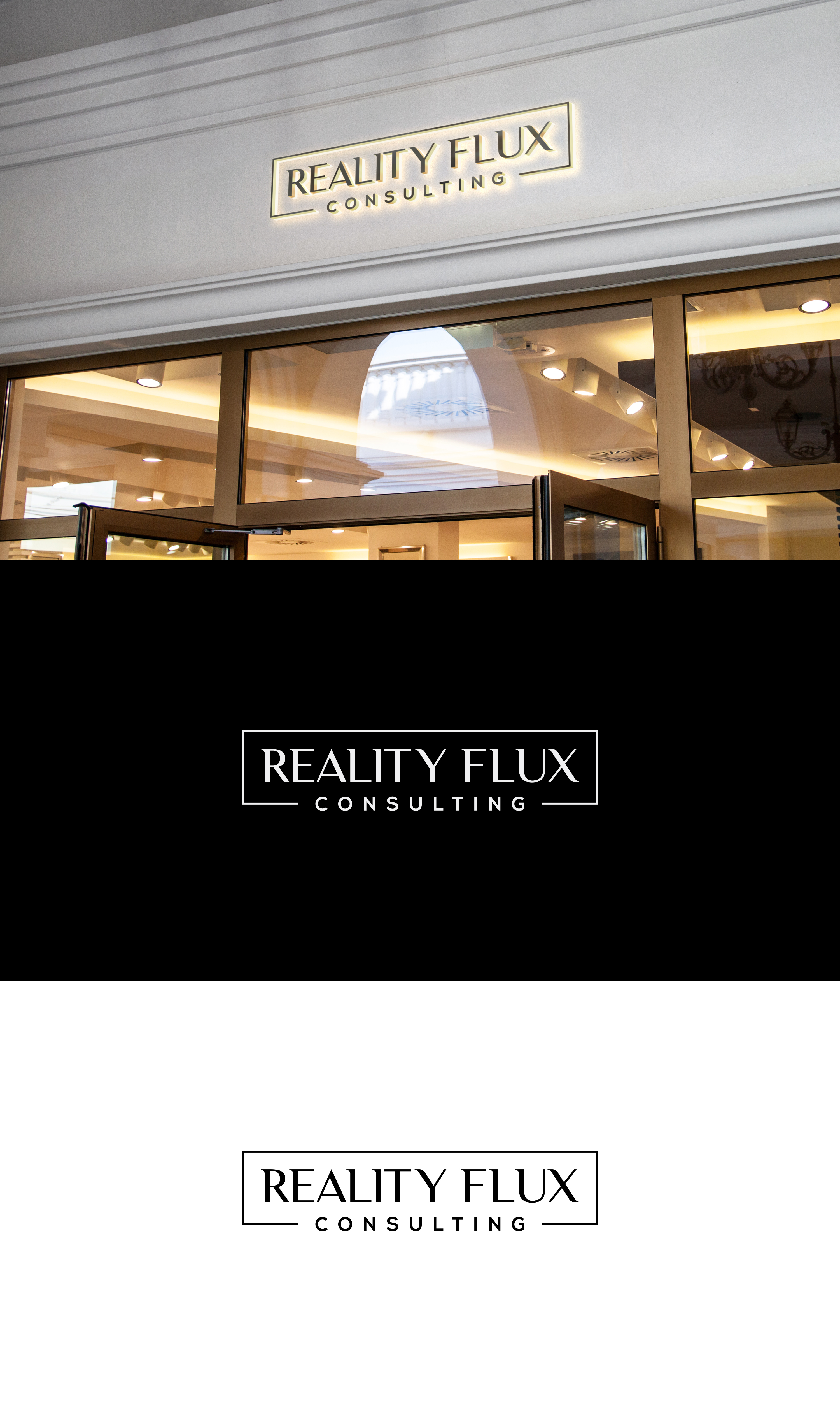 Logo Design by Ally Mac for Reality Flux Consulting, LLC | Design #27938229