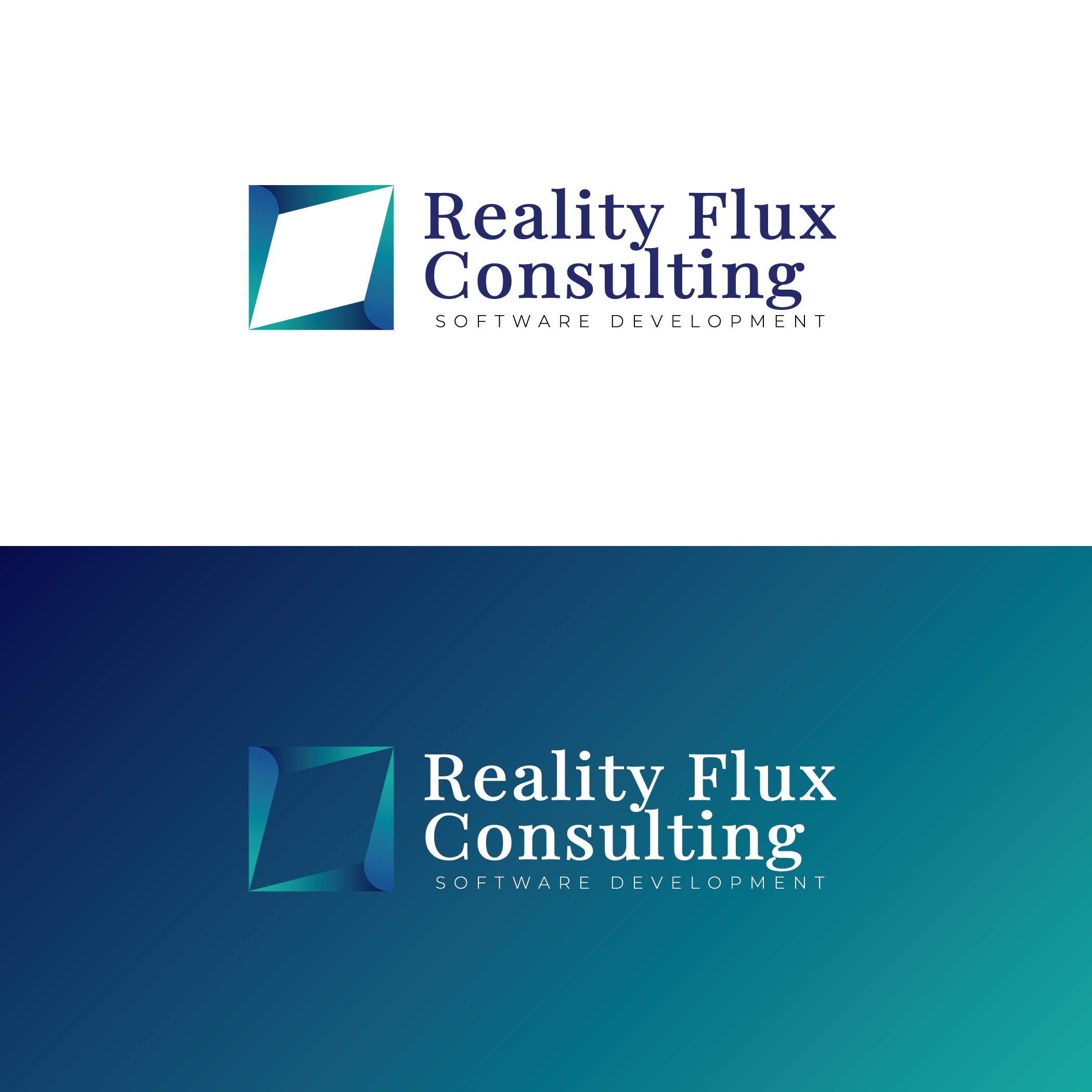 Logo Design by ILLUSTRATOR PRO for Reality Flux Consulting, LLC | Design #27936691