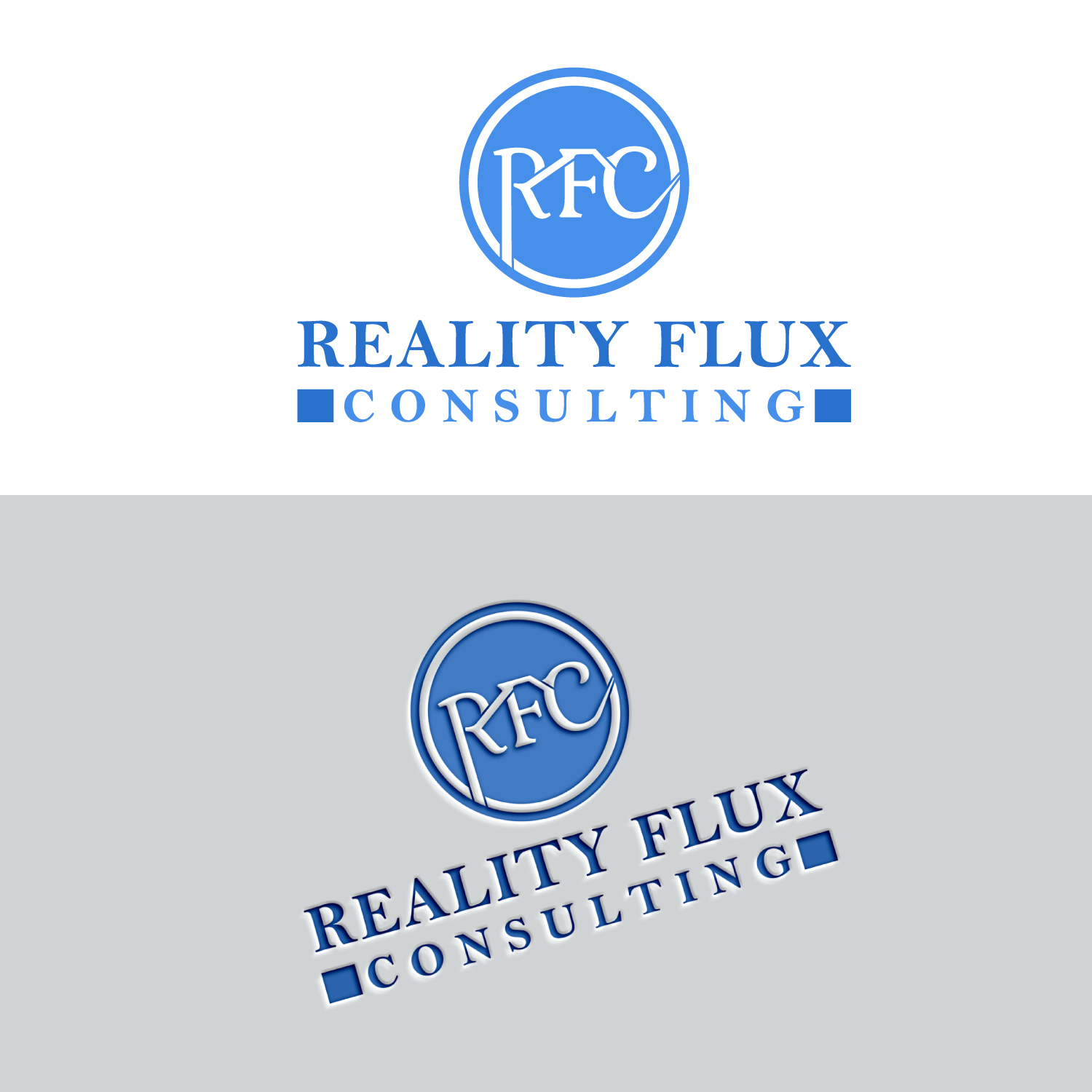 Logo Design by Md Sakhawat Hosssain for Reality Flux Consulting, LLC | Design #27930942