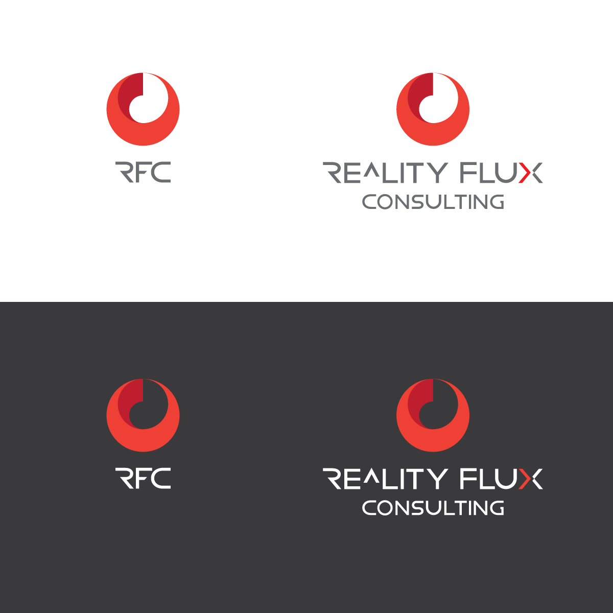 Logo Design by Lilie for Reality Flux Consulting, LLC | Design #27935961