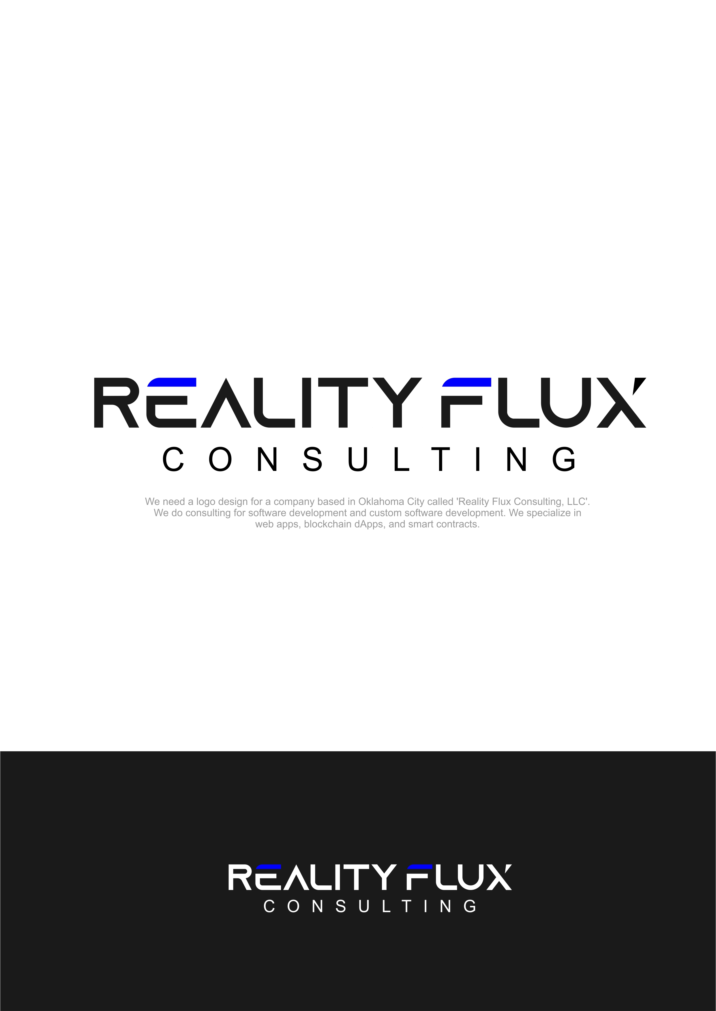 Design de Logo par alok bhopatkar pour Reality Flux Consulting, LLC | Design #27935616