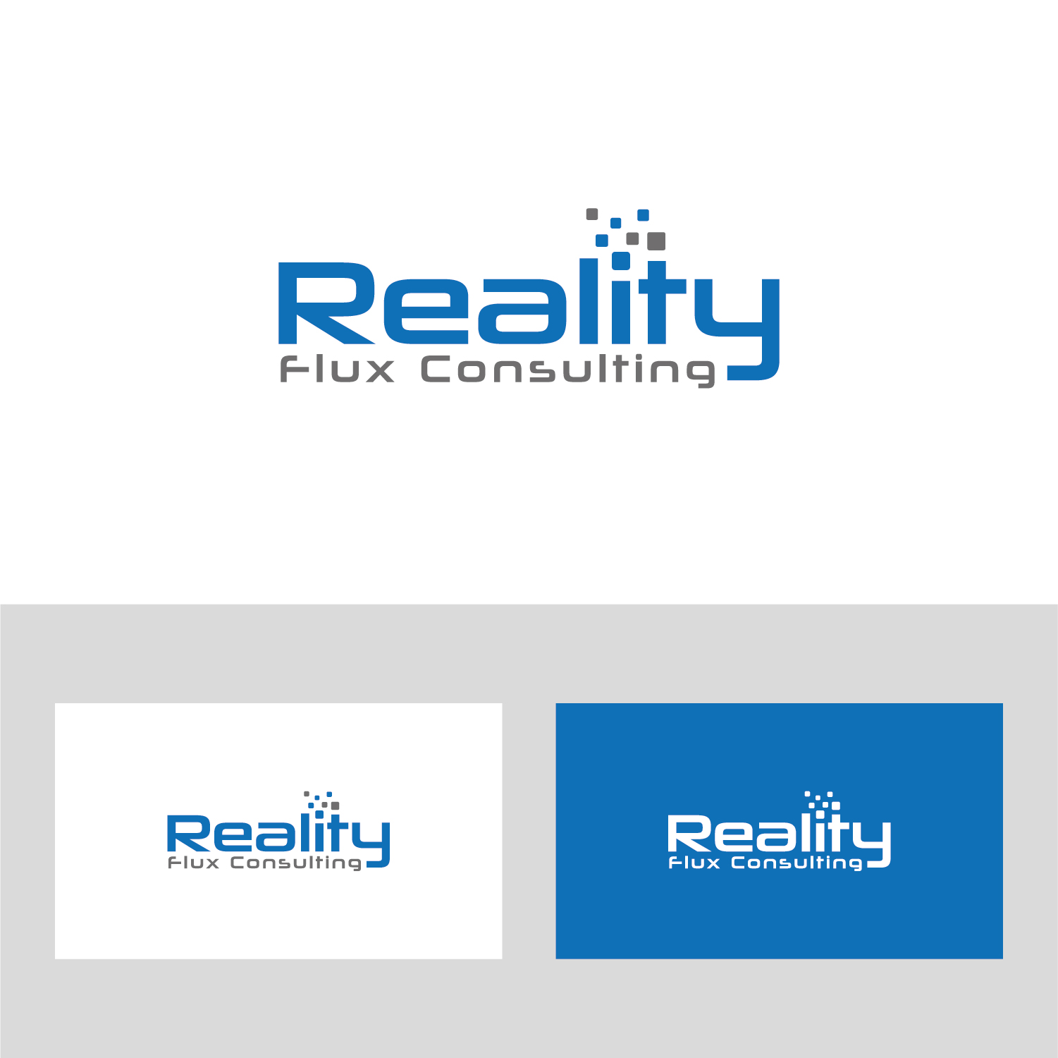 Logo Design by MG.graphics for Reality Flux Consulting, LLC | Design #27904312