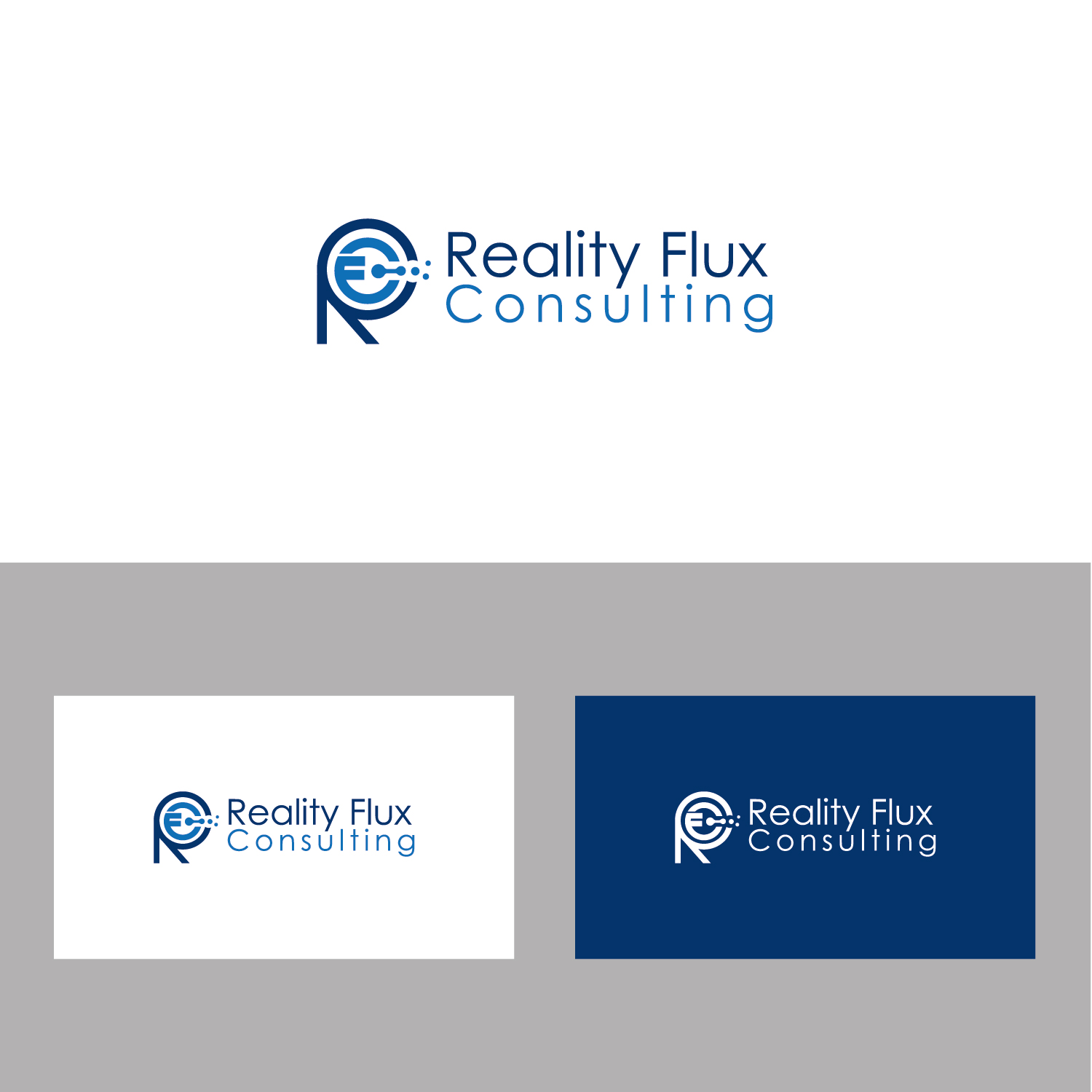 Logo Design by MG.graphics for Reality Flux Consulting, LLC | Design #27935433