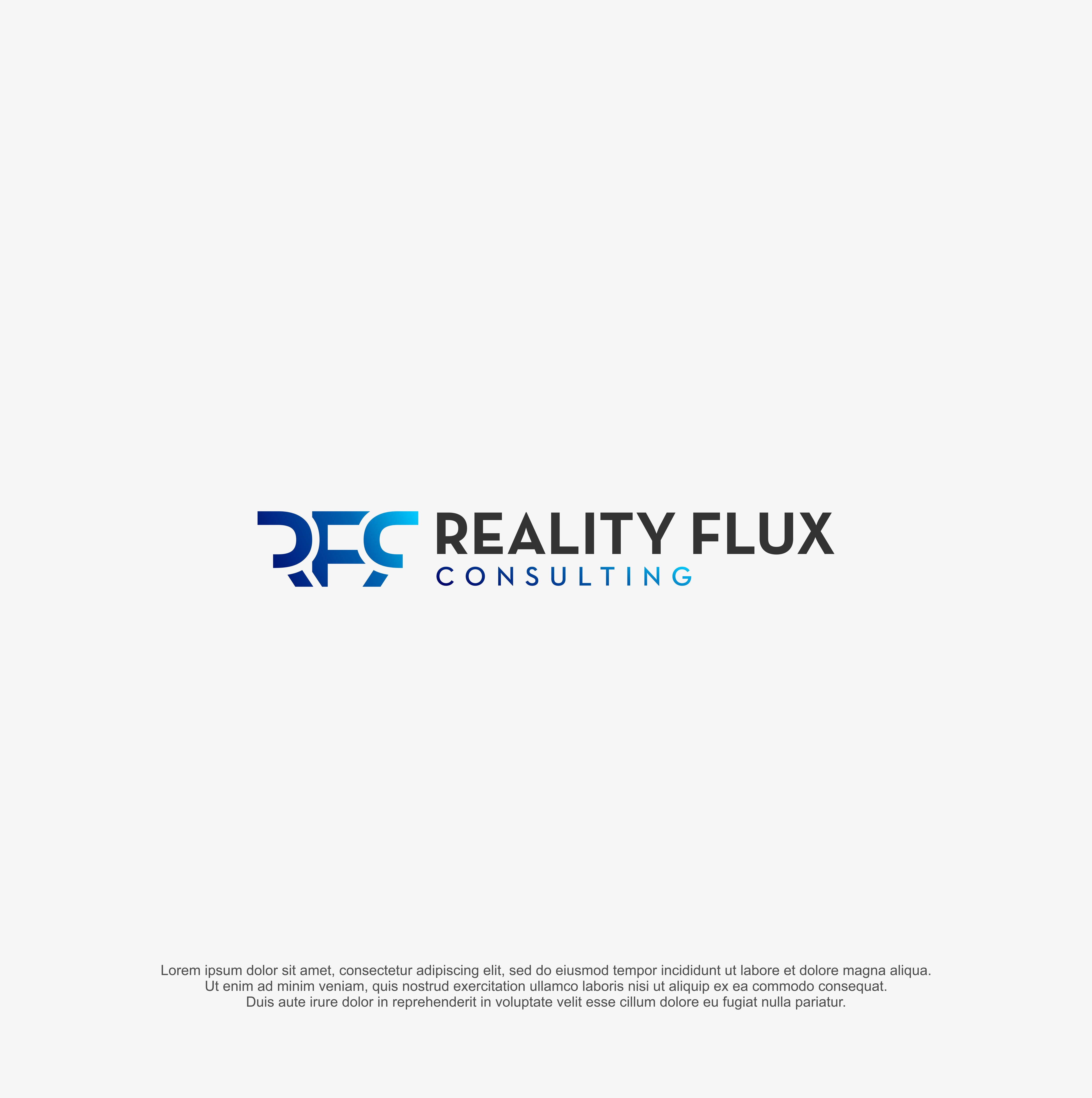 Logo Design by R!CKY for Reality Flux Consulting, LLC | Design #27918042