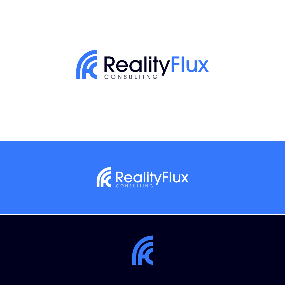 Logo Design by oneeightdesigns for Reality Flux Consulting, LLC | Design #27939264
