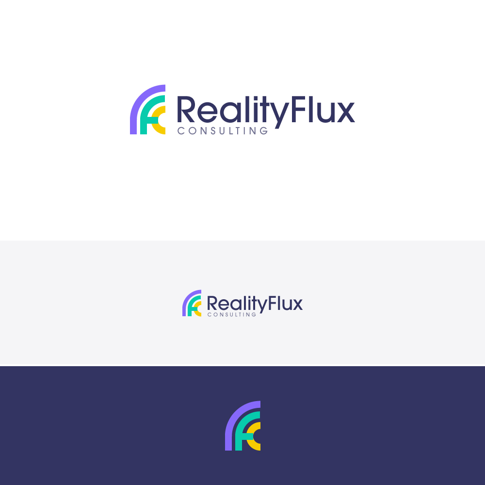 Logo Design by oneeightdesigns for Reality Flux Consulting, LLC | Design #27939280
