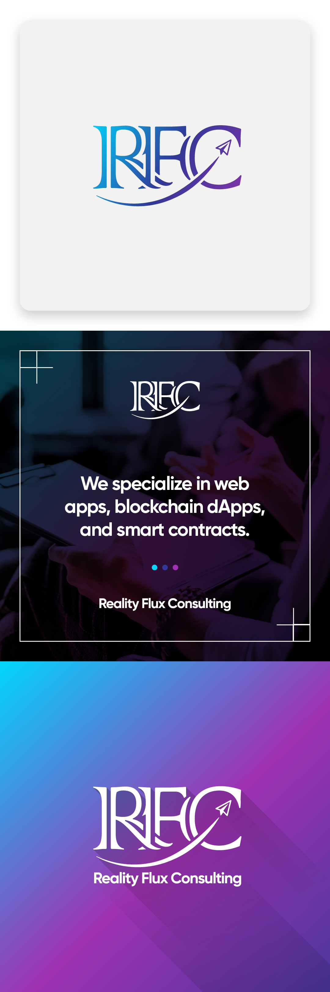 Diseño de Logo por Julianur Rahmani para Reality Flux Consulting, LLC | Diseño #27910623