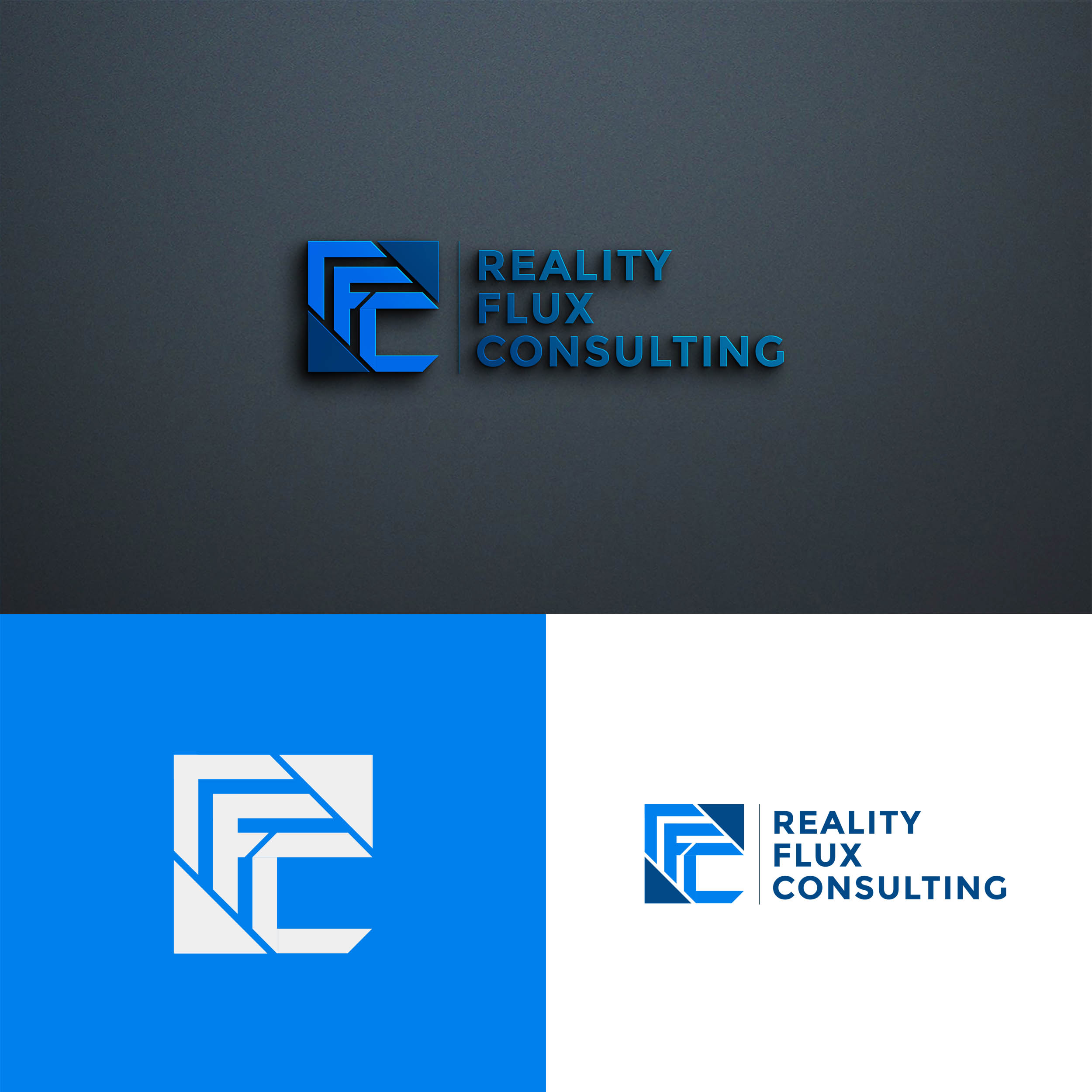 Logo Design by Leonard 7 for Reality Flux Consulting, LLC | Design #27937296