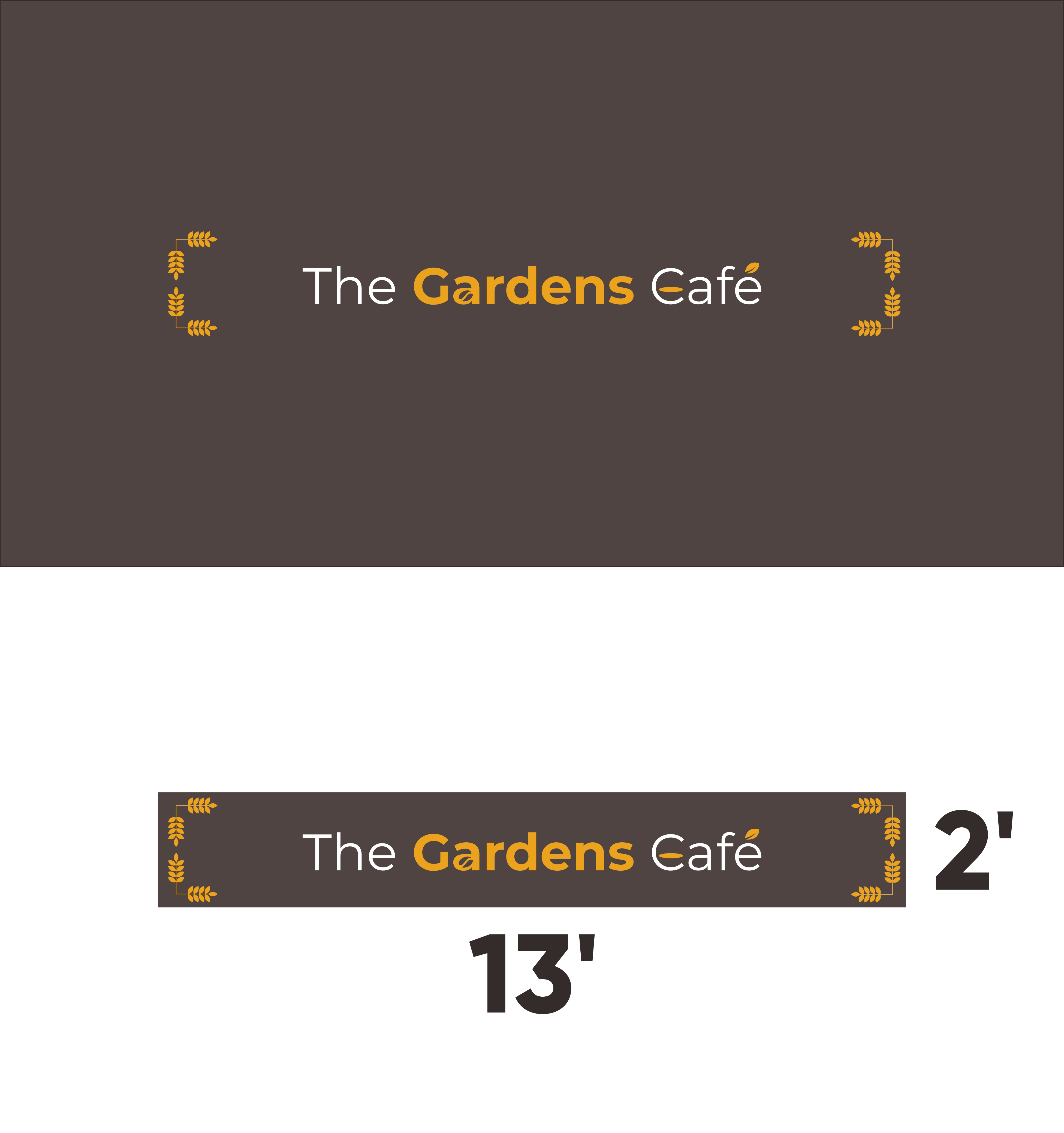 Logo Design by big daddy bojat for The Gardens Cafe | Design #27916844