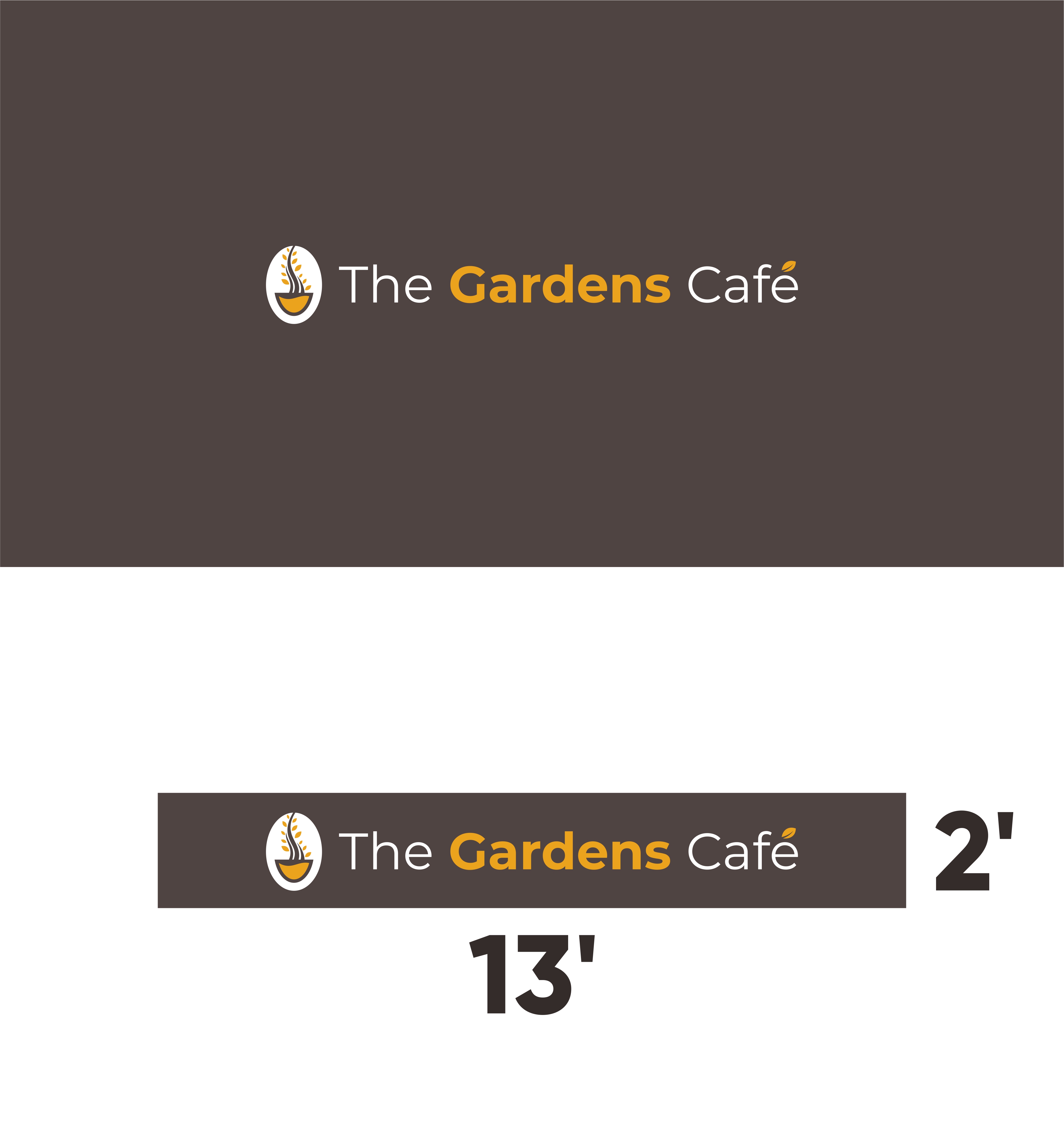 Logo Design by big daddy bojat for The Gardens Cafe | Design #27916845