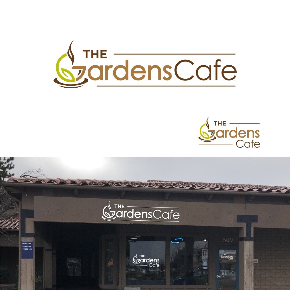 Logo Design by south door for The Gardens Cafe | Design #27916671
