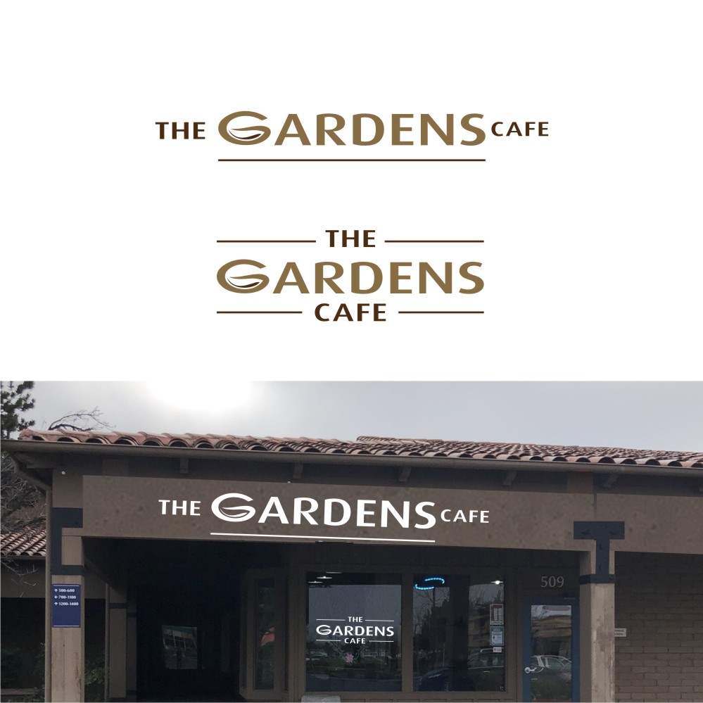 Logo Design by south door for The Gardens Cafe | Design #27916738