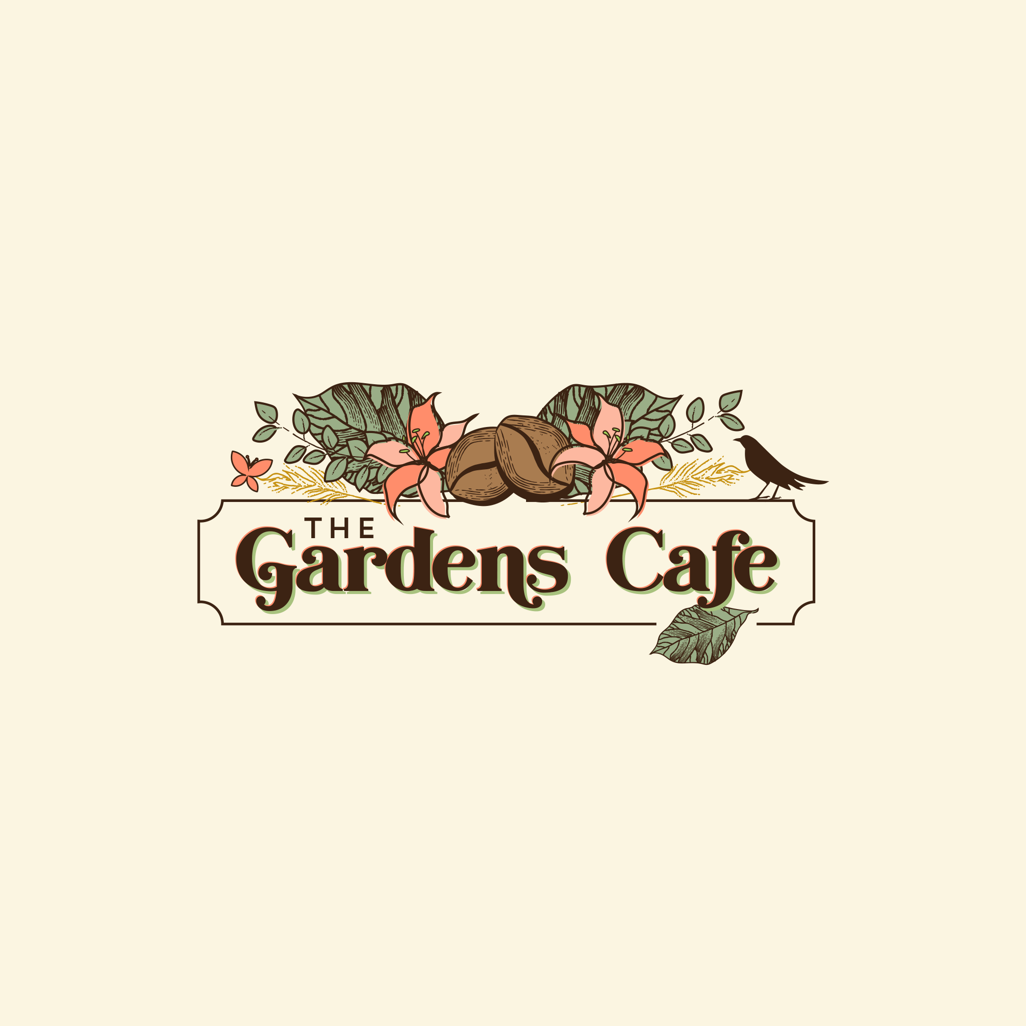 Diseño de Logo por Raylene Johnston para The Gardens Cafe | Diseño #27905551